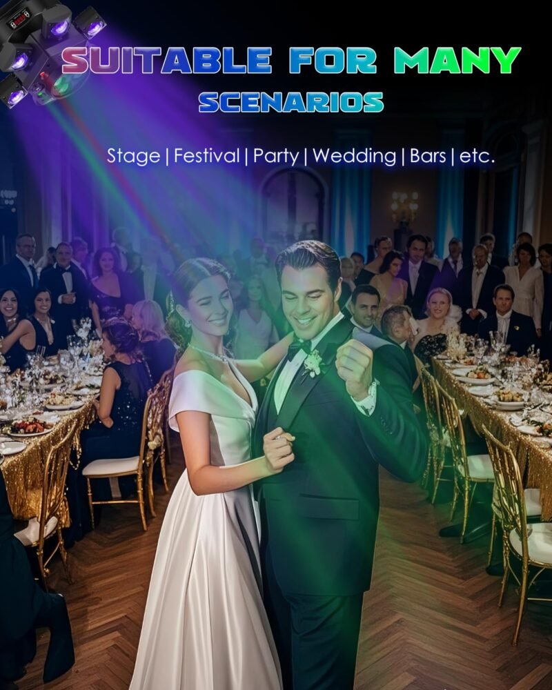 Version 1.0.0 FRLT-Six-arm bee eye moving head light