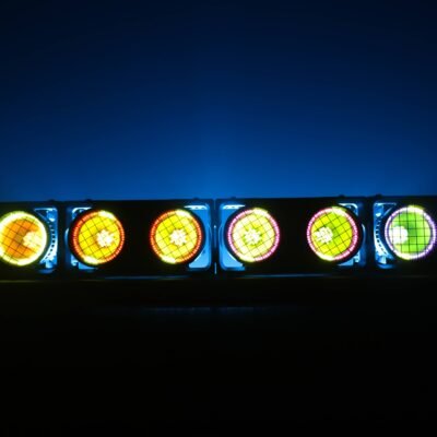 FRLT-6 In 1  Two Eye  Audience  Light （water proof）