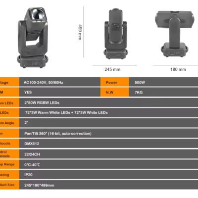 Main-06 FRLT-200W Double Beam Light