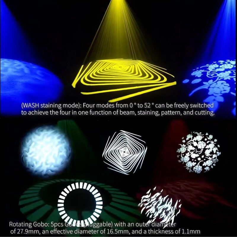 Detail-09 FRLT-600W LED 3in1 Beam Light